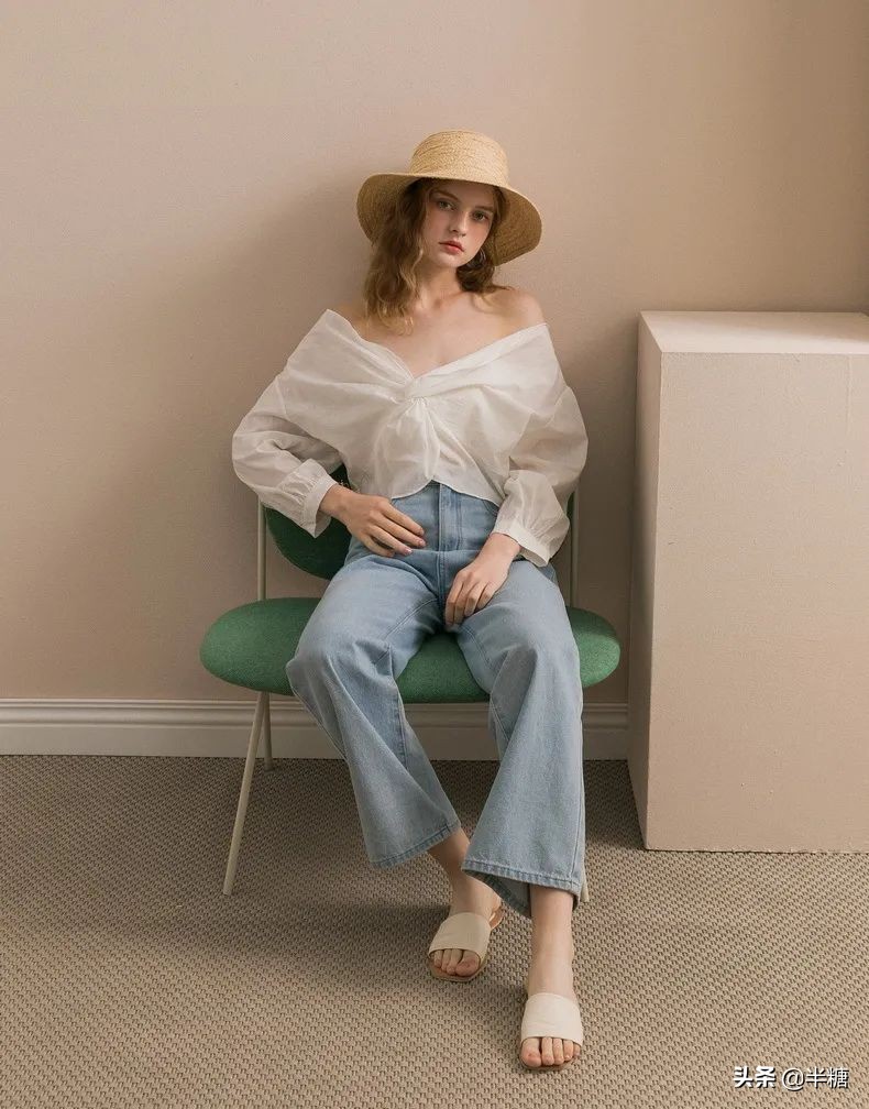 韩剧女主的穿搭连衣裙,韩剧女主穿条纹衬衫