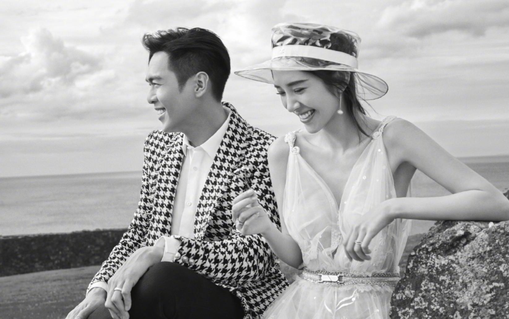 唐艺昕晒张若昀结婚视频,张若昀唐艺昕拍婚纱照被偶遇