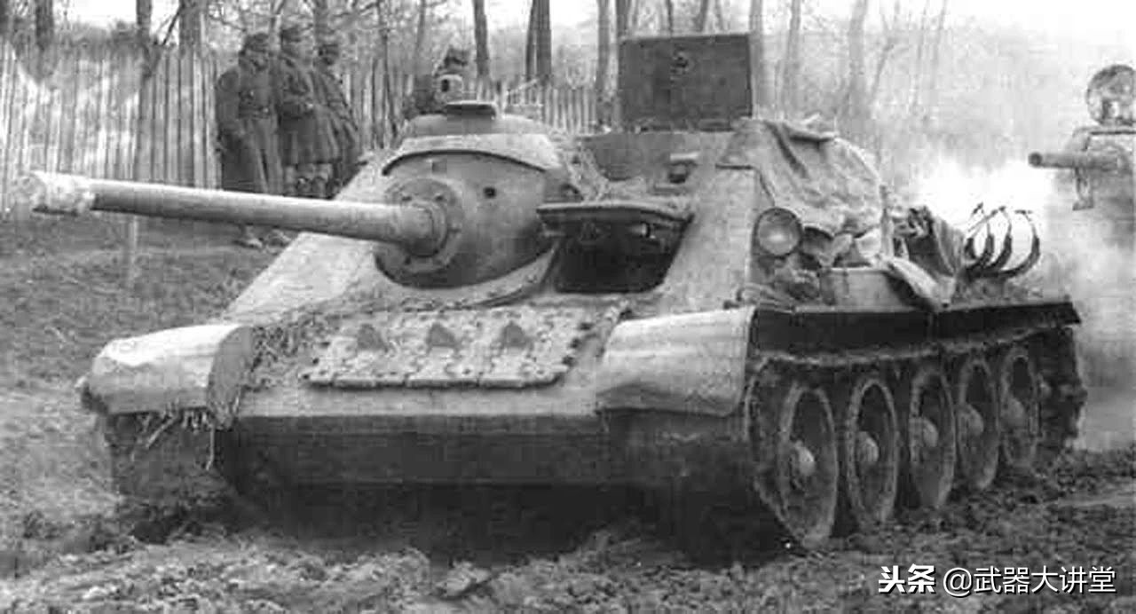 苏联最强坦克歼击车,苏联su-85坦克歼击车