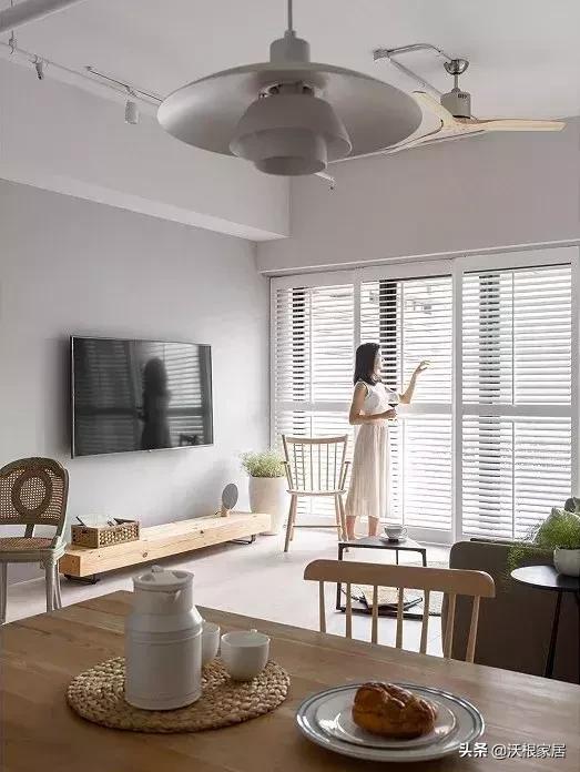 法式原木风家居案例,家居北欧风装修效果图