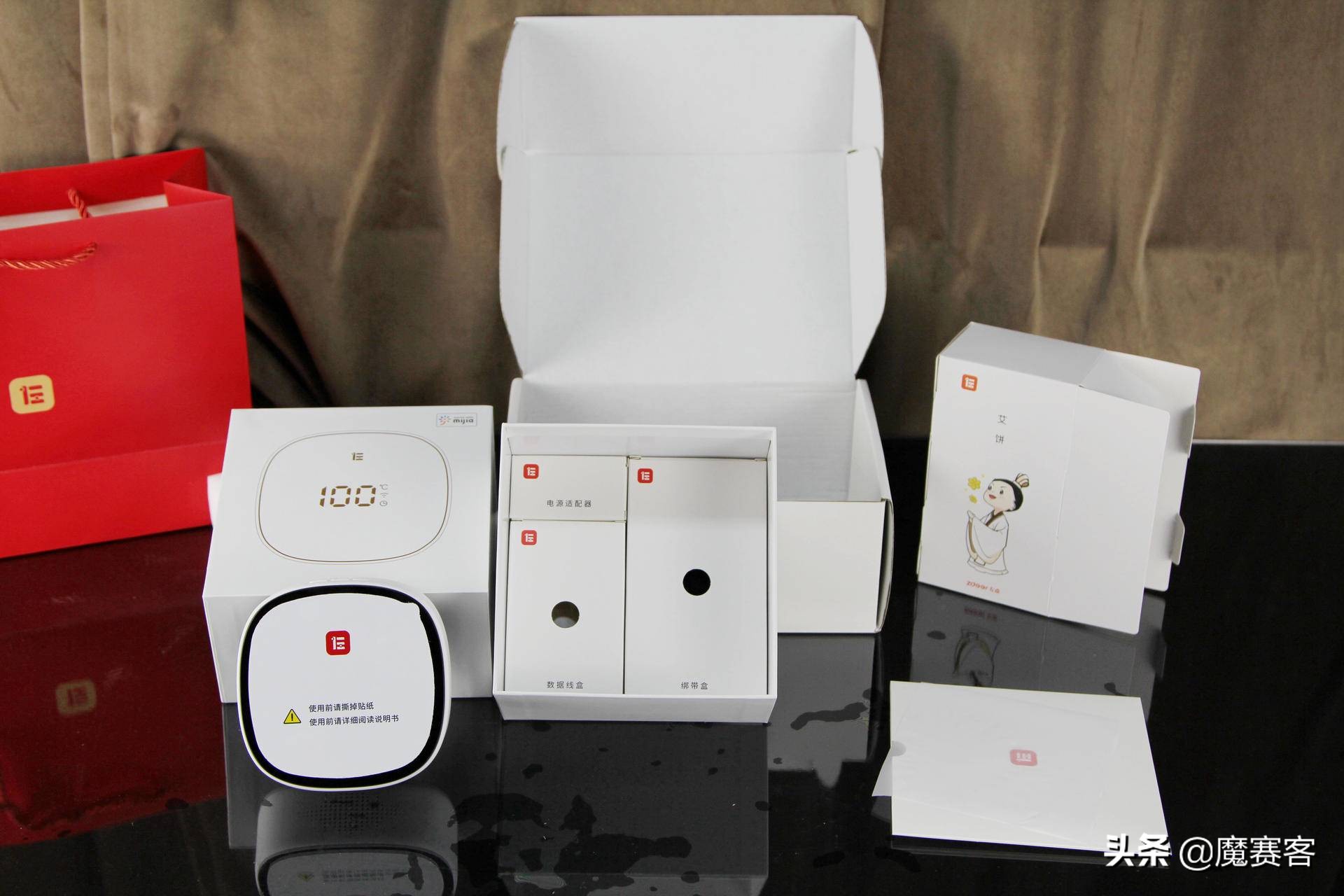 左点小艾3代智能艾灸盒体验,左点小艾智能艾灸盒怎么拆解