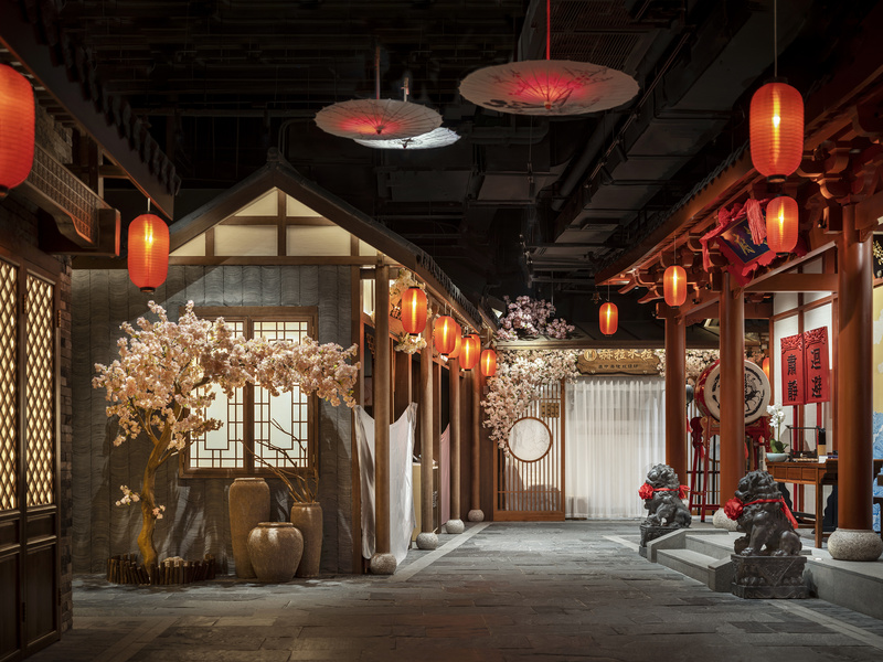 超高清｜国潮风商业街设计案例分享,多图