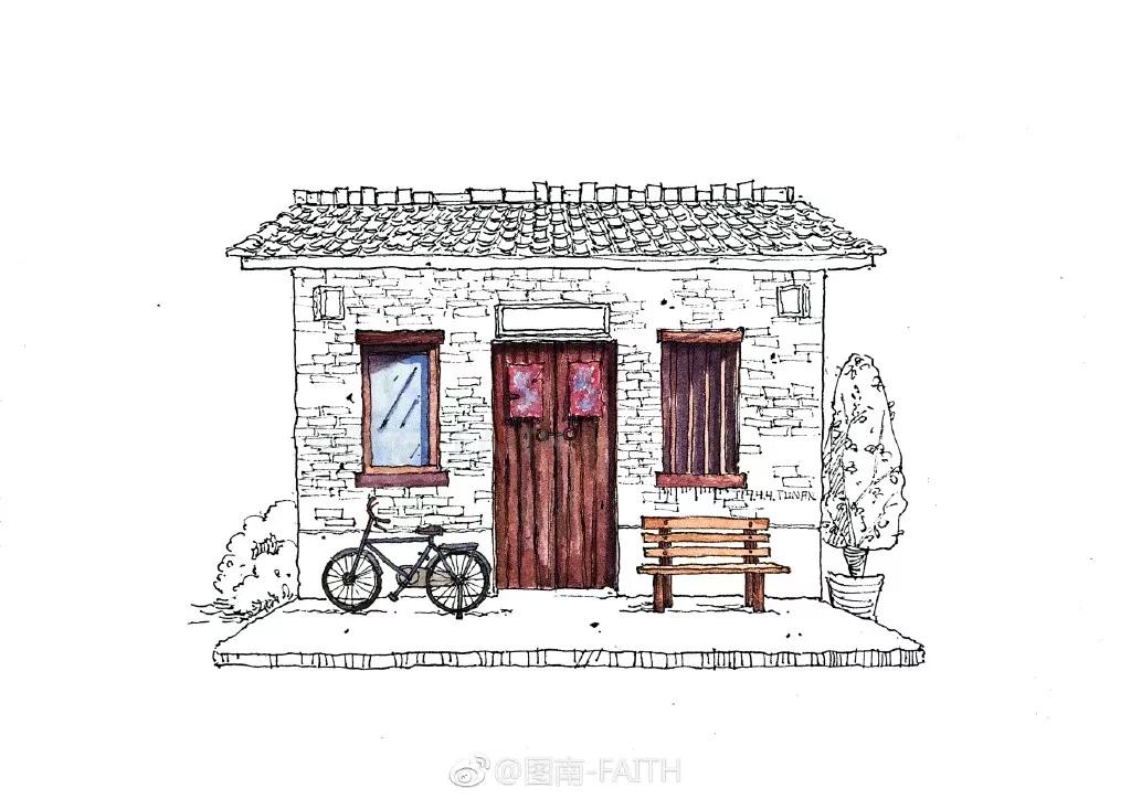 水彩画建筑入门零基础初学,水彩大师的建筑风景作品