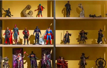 手办收藏陈列,手办收藏一套