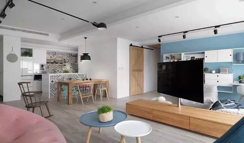 100种客厅设计,客厅餐厅一体餐厅设计风格