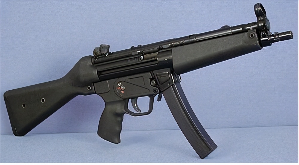 mp5冲锋枪0.45口径,现实中的mp5冲锋枪