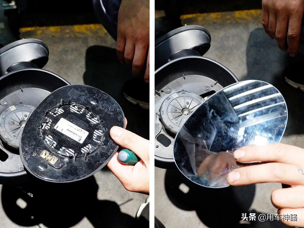 后视镜被划伤修理多少钱,后视镜外壳被划伤怎么处理
