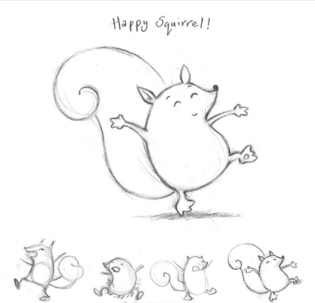 插画手绘初学者入门控笔临摹图,一组彩铅简笔画适合初学者