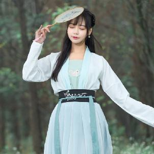齐腰襦裙怎样不掉,齐腰襦裙怎么穿没有吊带