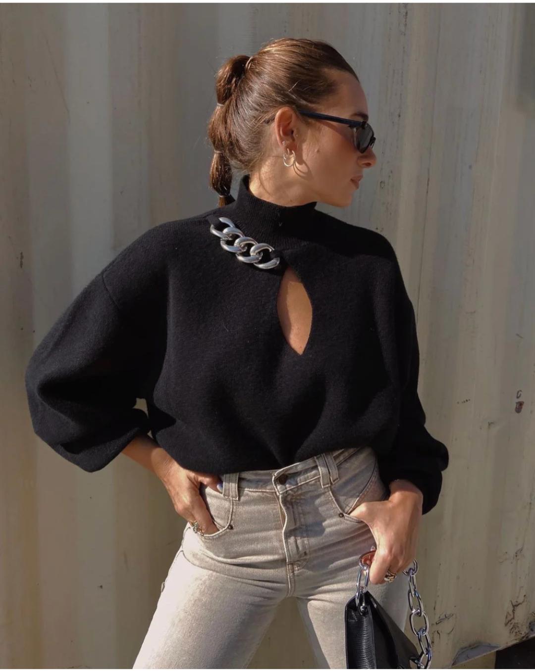 再不穿这3种花样毛衣，有点说不过去了吧？