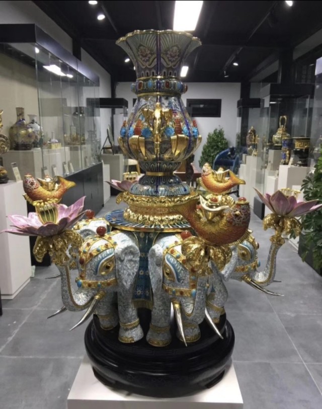 景泰蓝独步皇宫108道工序冠绝天下,故宫元明清景泰蓝