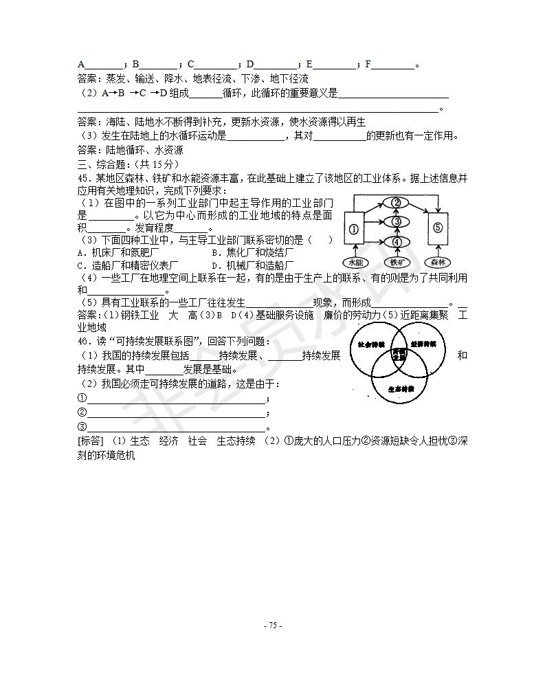 江苏高中地理知识点大全,西安高中地理知识点归纳