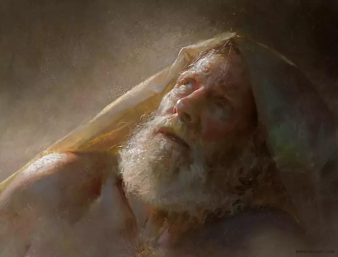 他的手绘原画太牛了，笔下美*欲人**欲飘仙，色调与笔感美煞无数网友