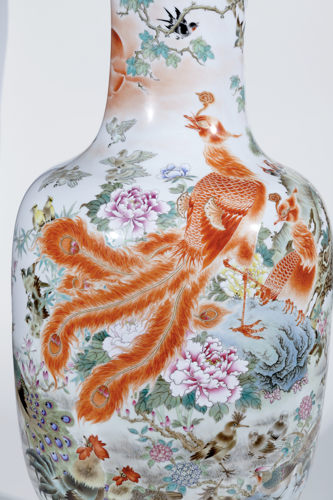 丹凤朝阳百鸟朝凤,丹凤朝阳百鸟争鸣尊价格多少