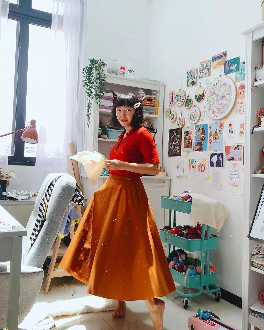 新加坡姑娘用刺绣记录下旅途风景，连Gucci都找她合作！