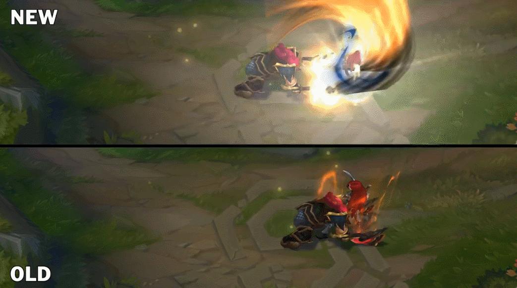 lol奥拉夫皮肤手感排行手游,lol奥拉夫冰河时代皮肤有特效吗