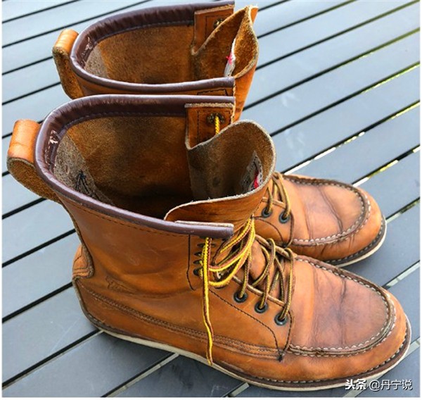 重度阿美咔叽发烧友的伙伴，8英寸红翼工装靴877穿5.5年了