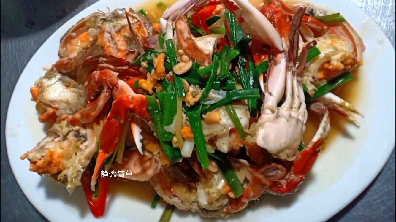 潮汕豆酱焗蟹做法,潮汕普宁豆酱焗虾