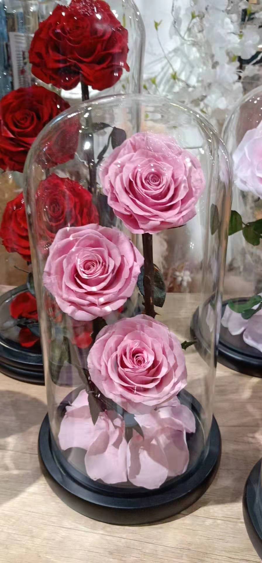 什么是永生花花束,永生花的制作过程