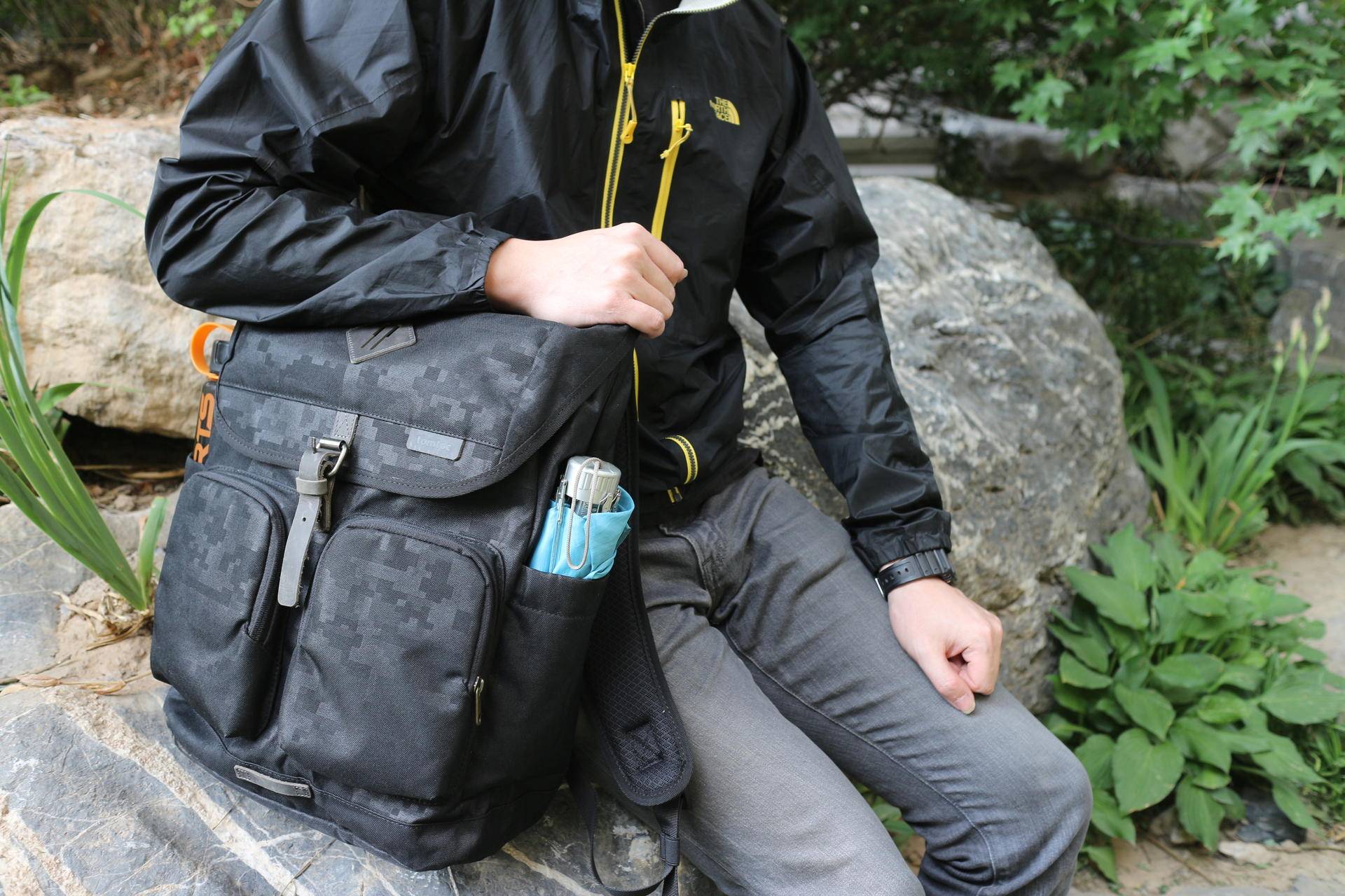 旅行超帅双肩包,tomtoc双肩包测评