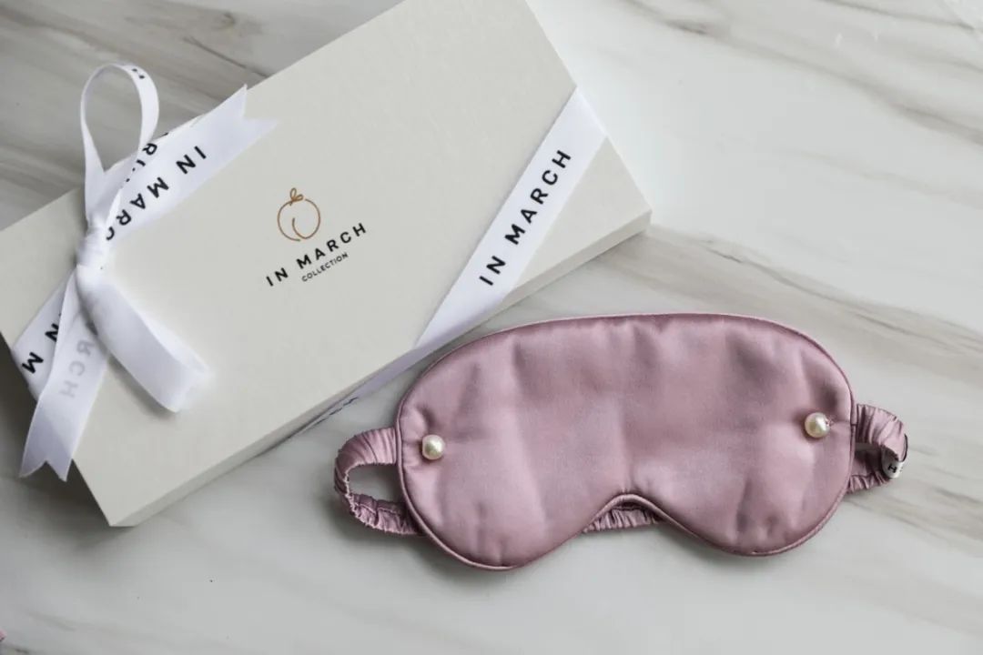 夏季必备真丝枕套,真丝枕套眼罩套盒