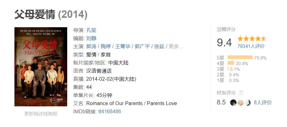 父母爱情为什么近期又火了,父母爱情电视剧全集豆瓣