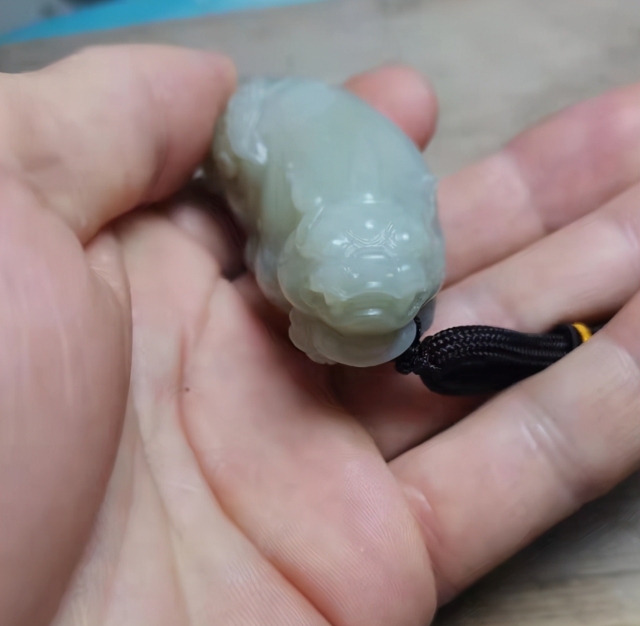 收编和田玉吧，天青色的烟雨，邂逅在梅雨时。吧主原创