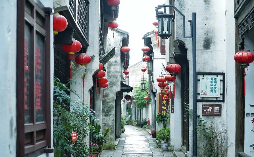 阳澄湖江南古镇,江苏阳澄湖畔老街