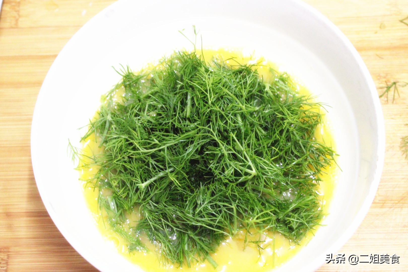 茴香炒鸡蛋怎么炒,茴香炒鸡蛋的正确做法