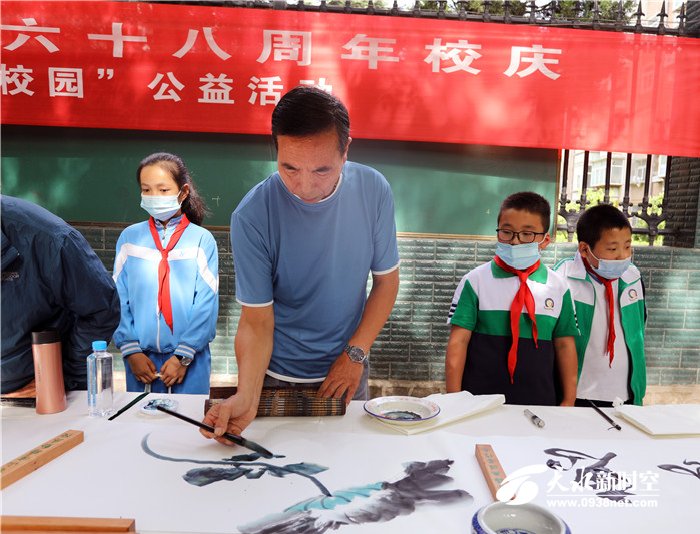 天水市伏羲路逸夫小学春季运动会,天水伏羲路逸夫小学国学进校园