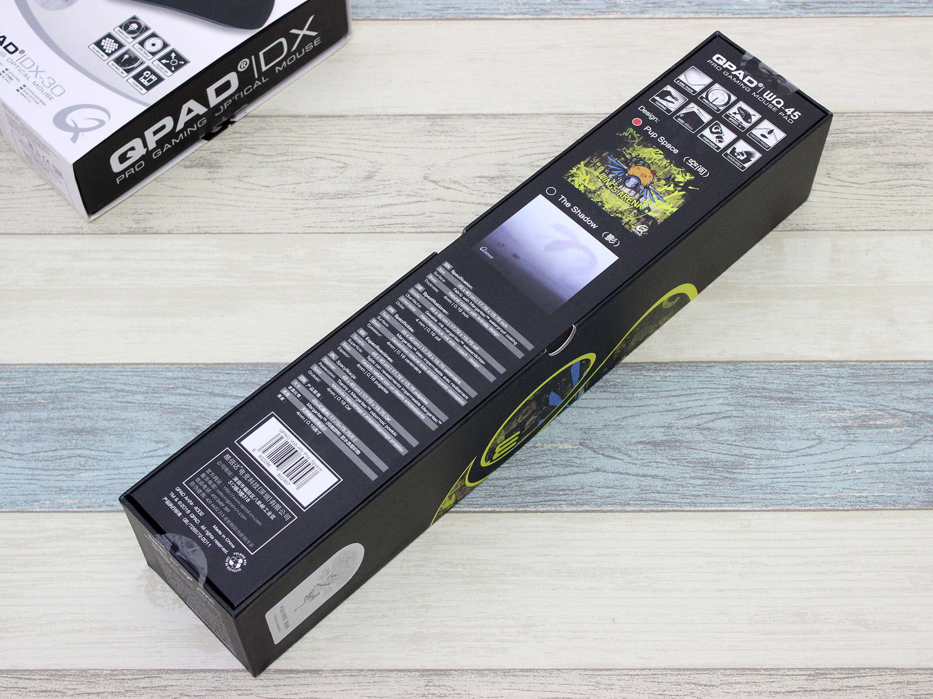 值得等待、不枉期待，QPADDX-30游戏鼠标WA-45鼠标垫体验简评