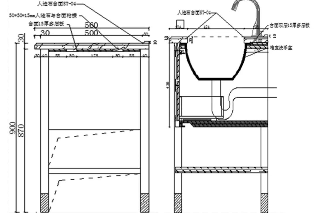 极简艺术洗漱台,极简风格的洗漱台