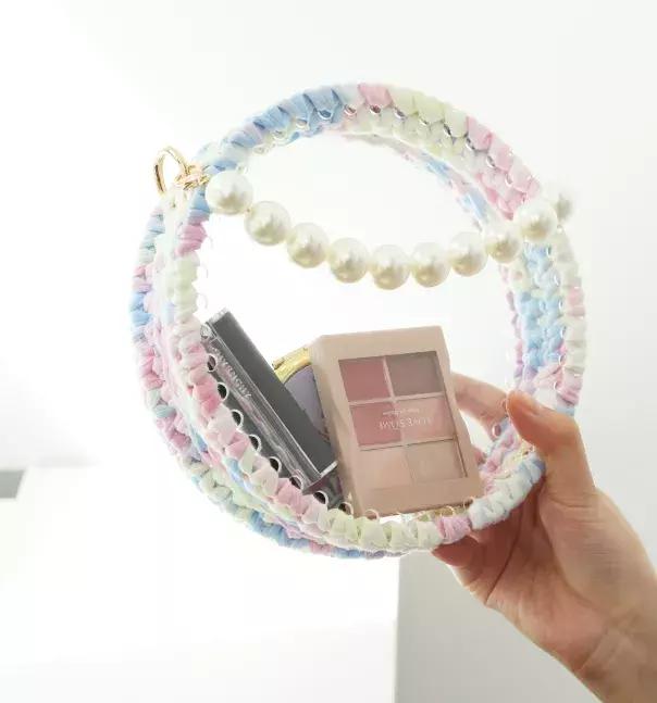 编织小香风材料包,手工diy小香风包编织教程