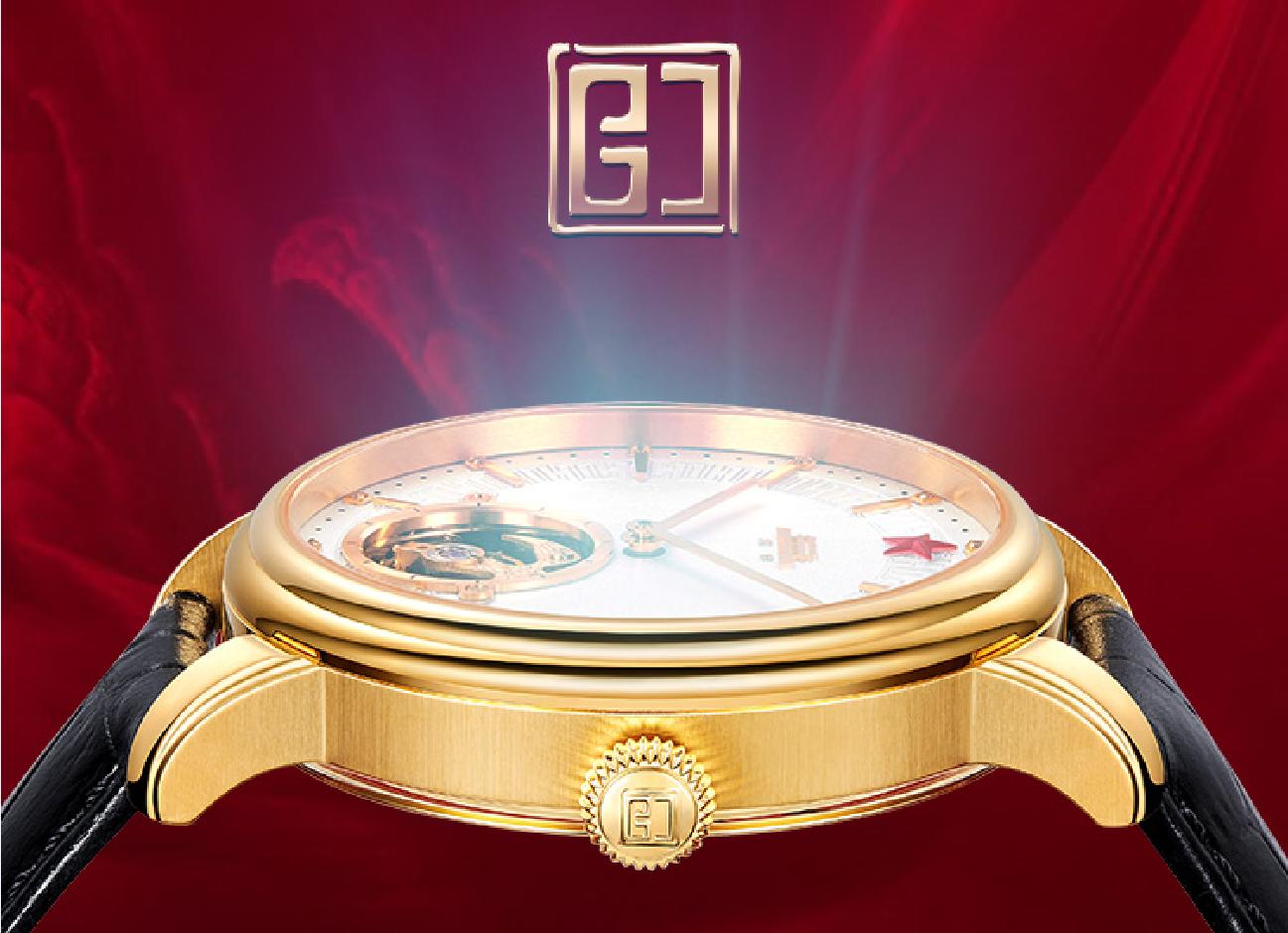 新款顶级品牌陀飞轮腕表欣赏,北京牌红星陀飞轮手表