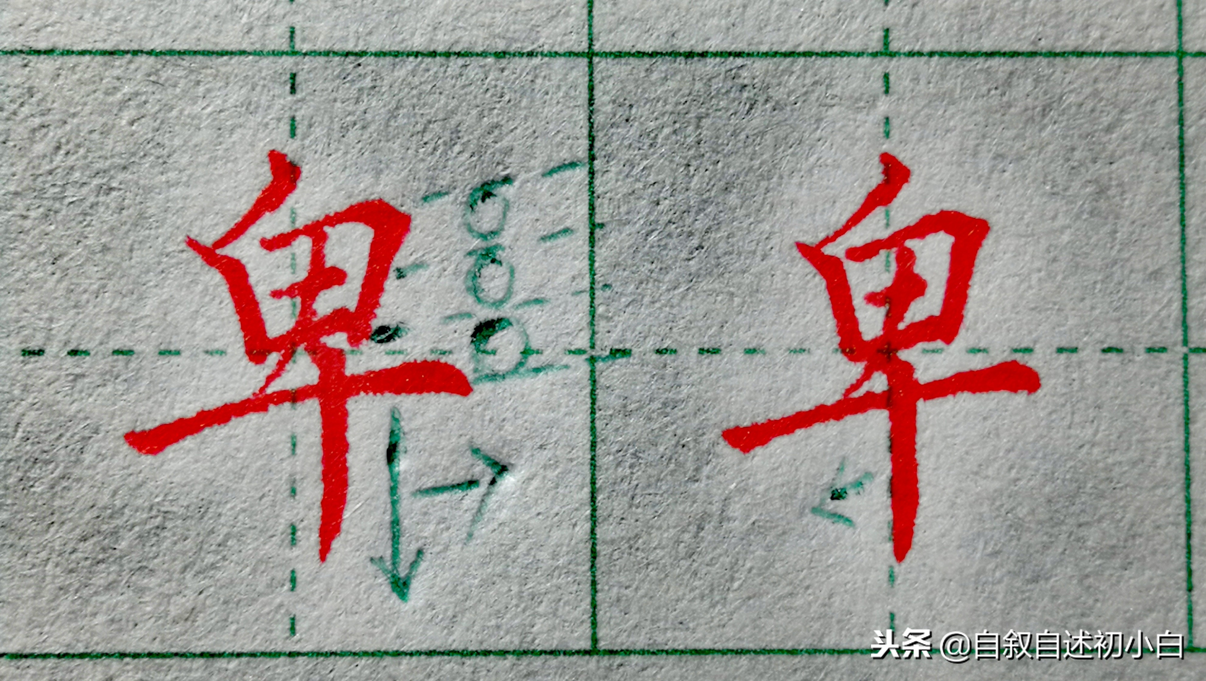 练字技巧速成一手好字,练字的九句要诀