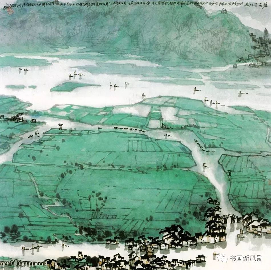 美到窒息的江南山水,中国风江南山水