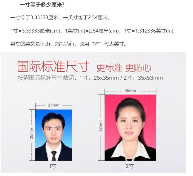 1寸照片标准尺寸怎么排版,标准寸照片制作教程