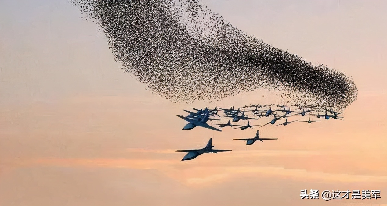 美军无人机蜂群有多强,美军蜂群无人机战法