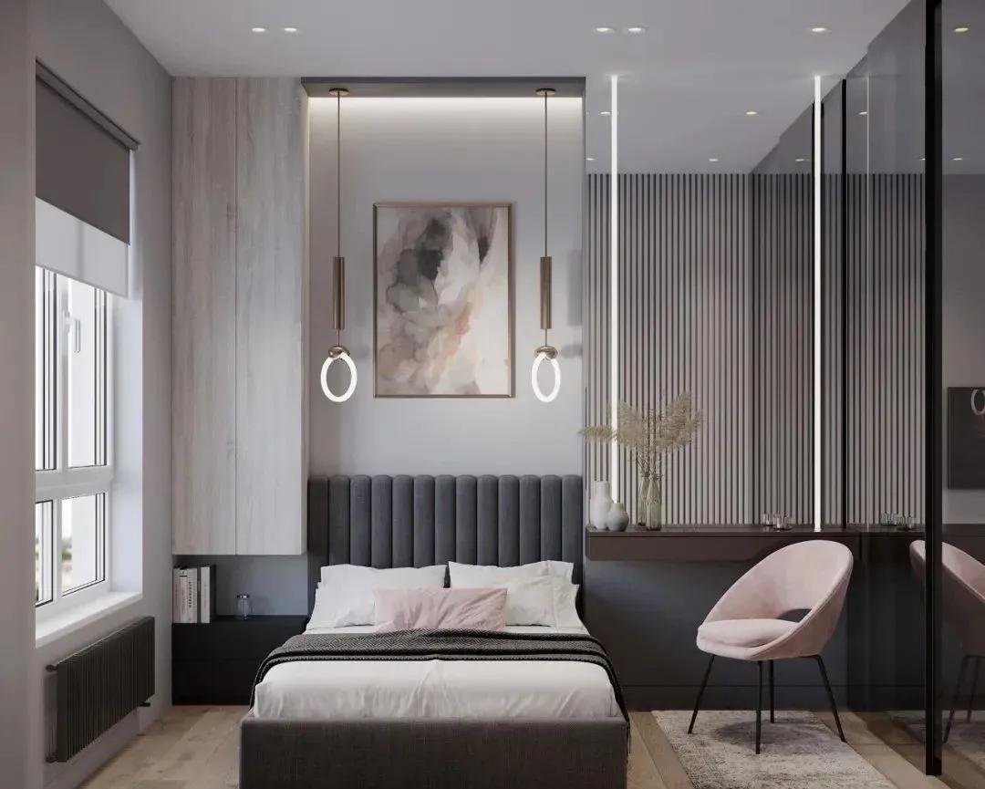 卧室不要飘窗怎么设计大方,卧室不要衣柜怎么布置才好看