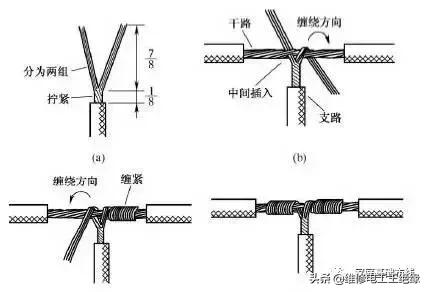 t型电线接头接法图解,电线接头接法图解视频抖音