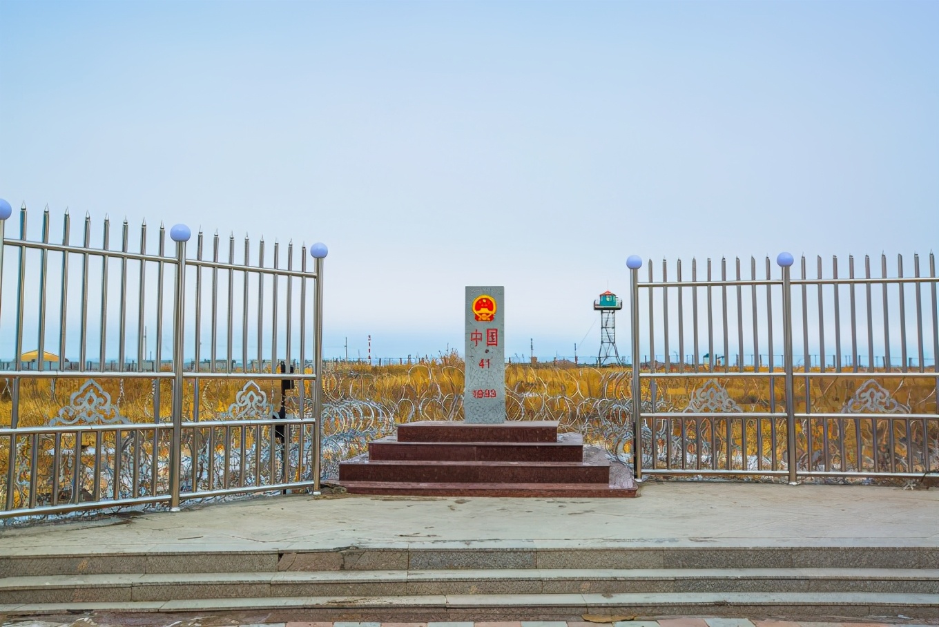 满洲里有什么好玩的口岸,游览满洲里国门