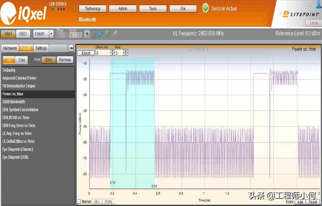 iqxel测试仪器使用方法,iqxel蓝牙测试仪