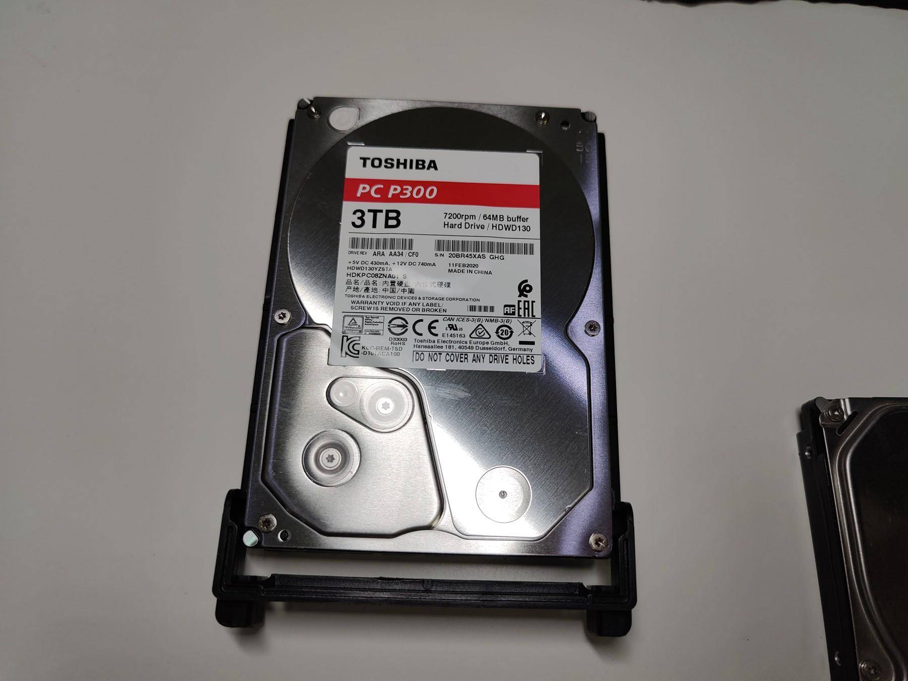 东芝p300机械硬盘是不是垂直盘,东芝p300机械硬盘1t是几个磁头