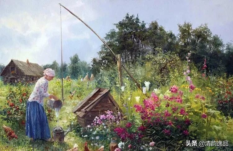 俄罗斯画家经典油画风景作品欣赏,俄罗斯艺术家尤金油画