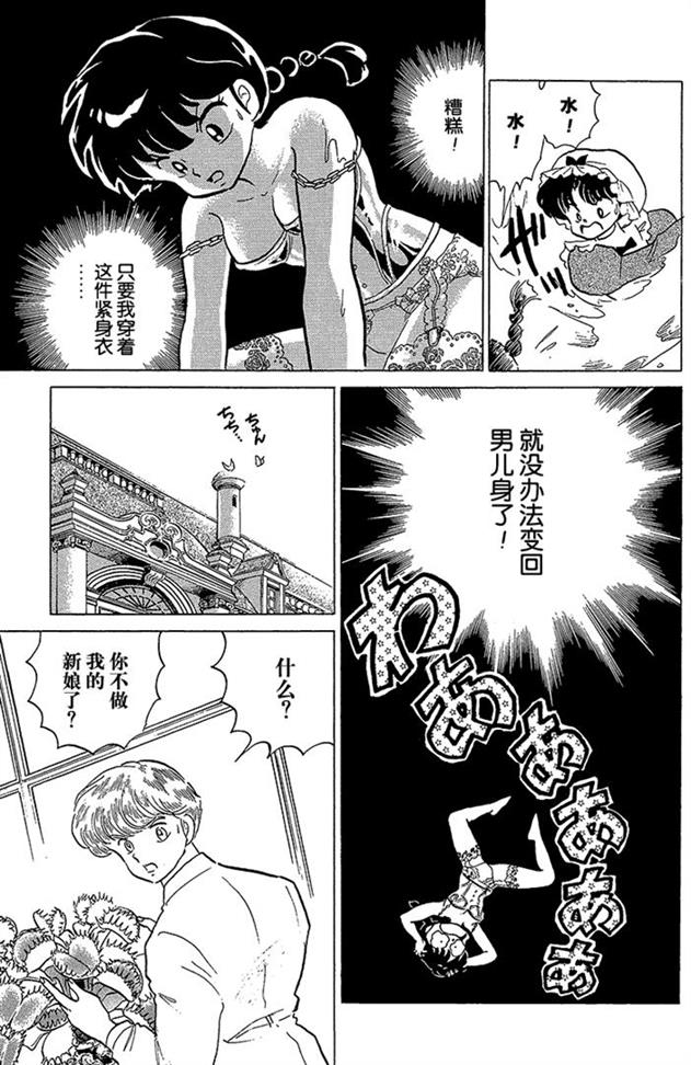 熊猫爸爸又要坑儿子了，希望男主嫁给高富帅颐养天年！乱马漫画89