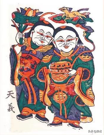 中国贴的门神一般是什么,门神的正确贴法哪个在左哪个在右