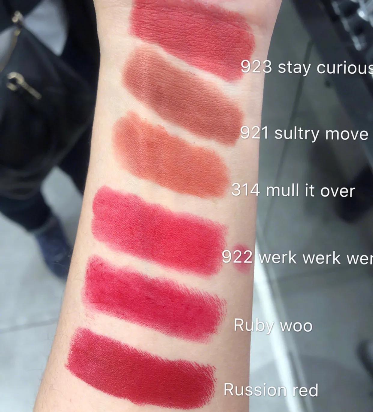 mac整盘试色,mac新品试色