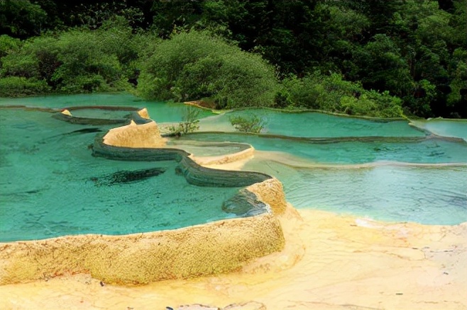 黄龙风景名胜区有哪些景观,黄龙风景名胜视频