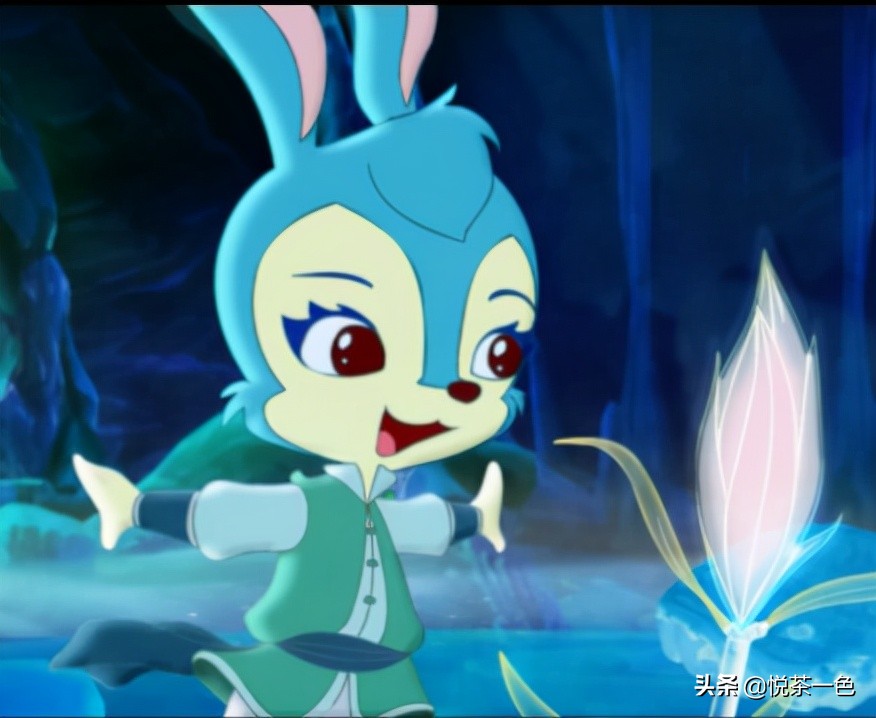 蓝色长耳朵的卡通人物名字叫什么,动画片蓝色的和水有关卡通人物