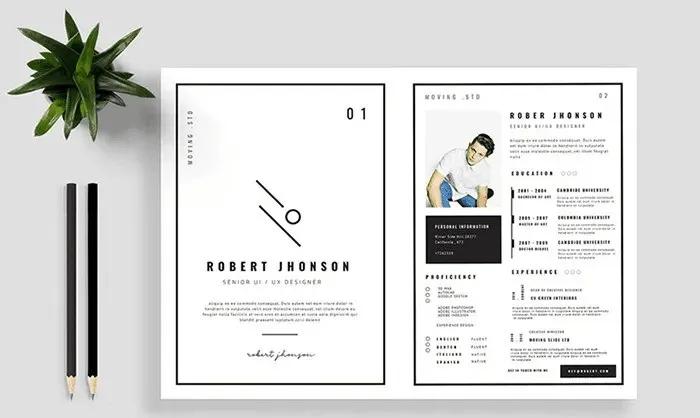 如何制作一份极简简历模板,优质简历模板怎么制作